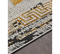 Livabliss Venezia Vnz-2300 Mustard 2' x 3' Area Rug