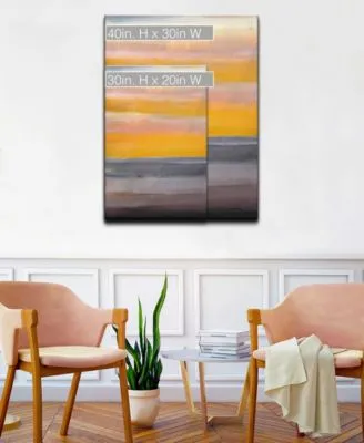 Ready2hangart Dry Sunset Canvas Wall Art Collection