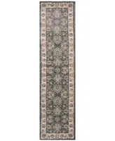 Kas Avalon Kashan 5608 Grey/Ivory 2' x 7'7" Runner Area Rug