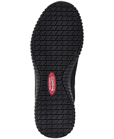 Skechers Men's Work Relaxed Fit Cessnock Slip-Resistant Athletic Sneakers from Finish Line