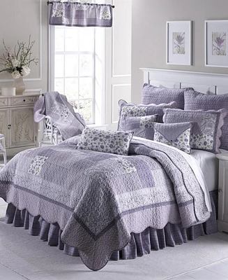American Heritage Lavender Rose 3-Pc. Quilt Set, King