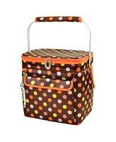 Picnic at Ascot 6 Bottle, Multi Purpose Insulated Wine Tote - Collapsible