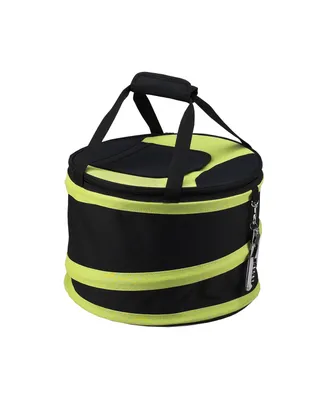 Picnic at Ascot 24 Can Collapsible Cooler with Clip-on Corkscrew - Leak Proof