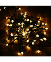 Lumabase 70 Warm White Plastic Globes Electric String Lights