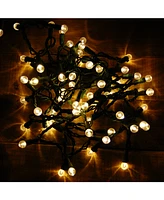 Lumabase 70 Warm White Plastic Globes Electric String Lights