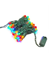 Lumabase 70 Multi Colored Plastic Globes Electric String Lights