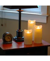 Lumabase 7" Battery Operated Led Candle with Moving Flame