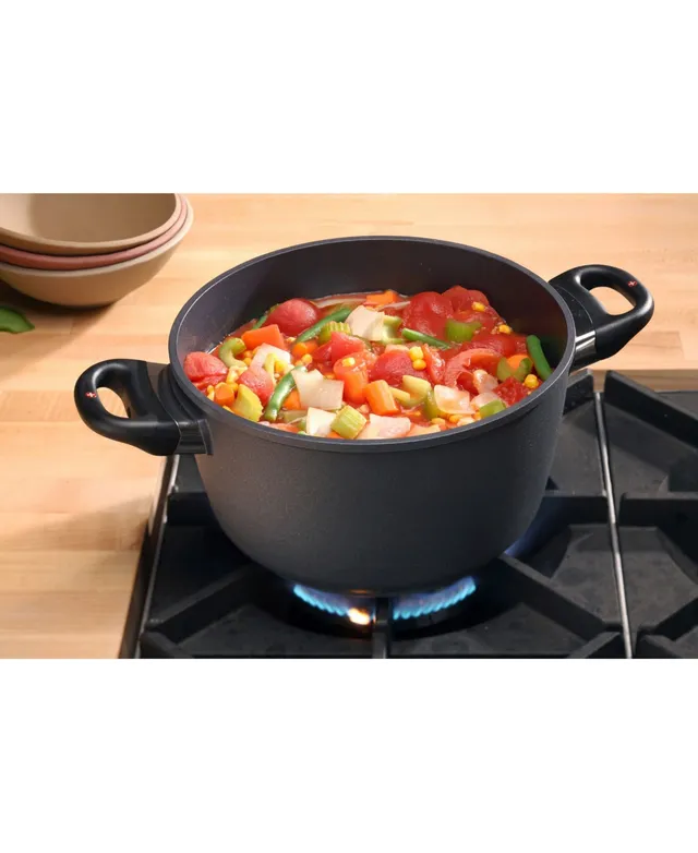 Swiss Diamond Nonstick Clad 7.9 qt. Stock Pot with Lid