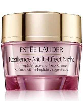 Estee Lauder Resilience Multi Effect Night Moisturizer Tri Peptide Face Neck Creme