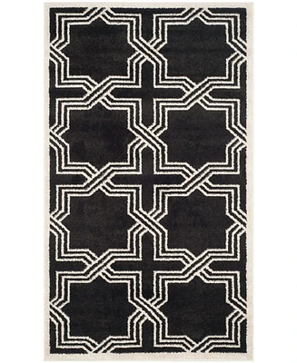 Safavieh Amherst AMT413 Anthracite and Ivory 3' x 5' Area Rug