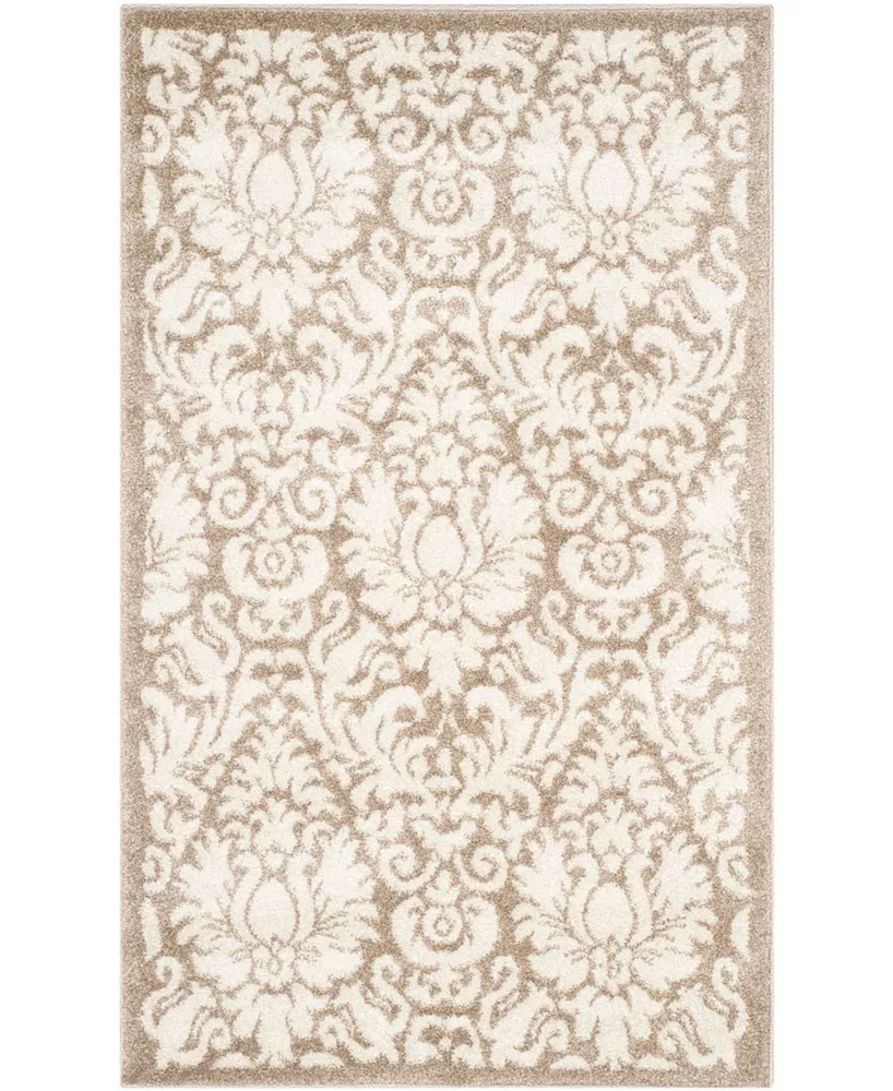 Safavieh Amherst AMT427 Wheat and Beige 3' x 5' Area Rug