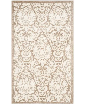 Safavieh Amherst AMT427 Wheat and Beige 3' x 5' Area Rug