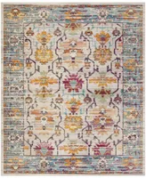 Safavieh Crystal CRS518 Cream and Teal 8' x 10' Area Rug