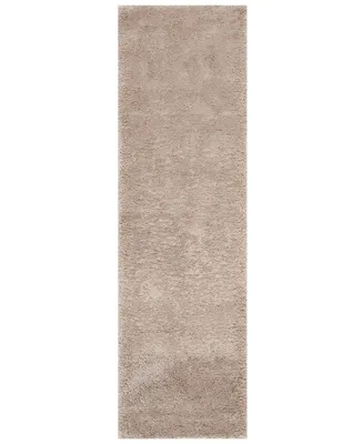 Safavieh Colorado Shag CSG785 Beige 2'3" x 8' Runner Area Rug