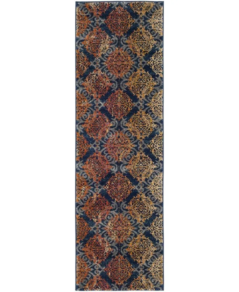 Safavieh Evoke EVK230 and 2'2" x 7' Runner Area Rug