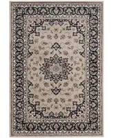 Safavieh Lyndhurst LNH336 Cream and Anthracite 5'3" x 7'6" Area Rug