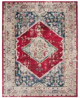 Safavieh Monaco MNC257 Ivory and Red 8' x 10' Area Rug