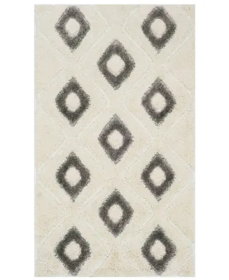 Safavieh Olympia OSG325 Cream and Gray 3' x 5' Area Rug