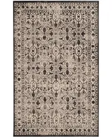 Safavieh Brilliance BRL502 Creme and Black 5'1" x 7'6" Area Rug