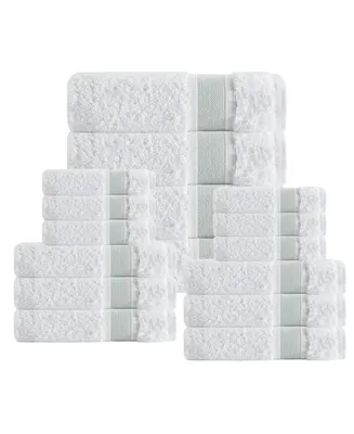 Depera Home Unique 16-Pc. Turkish Cotton Towel Set