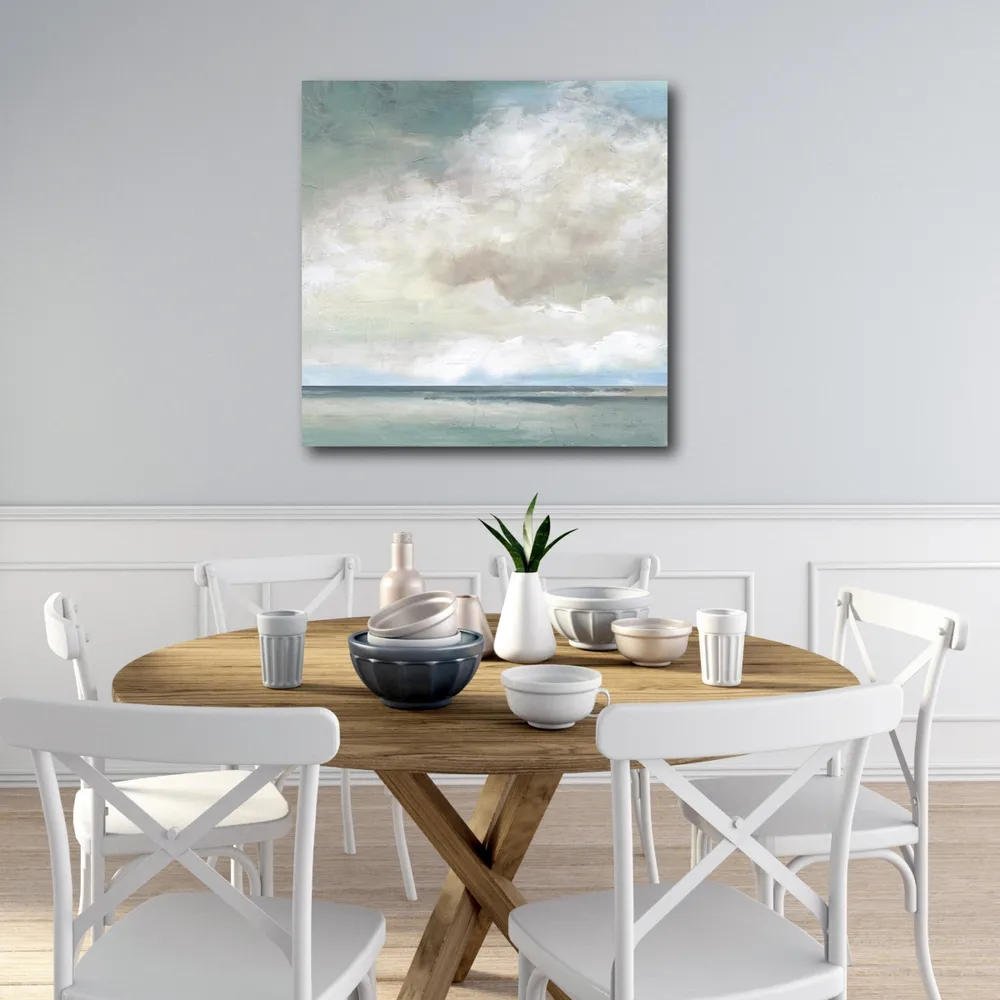 Courtside Market Cloudscape Vii Gallery-Wrapped Canvas Wall Art - 16" x 16"