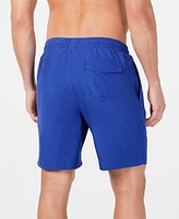 Club Room Men's Quick-Dry Performance Solid 7" Swim Trunks, Created for Macy's