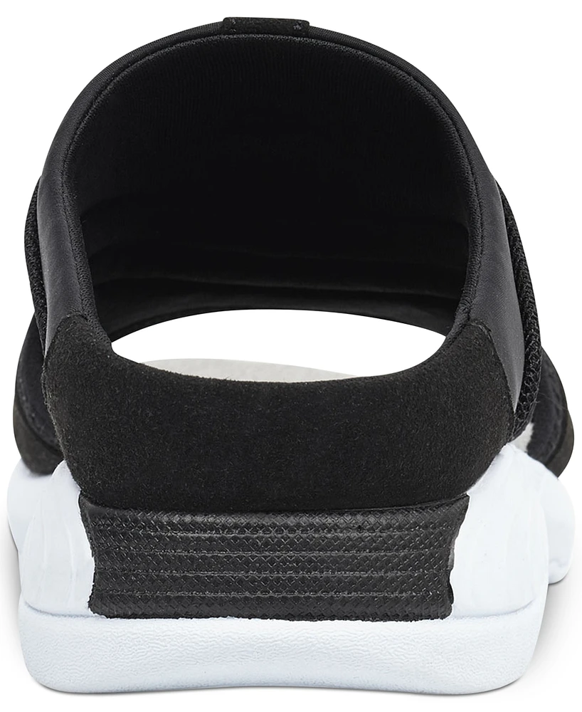 Easy Spirit Women's Traciee Square Toe Casual Flat Sandals