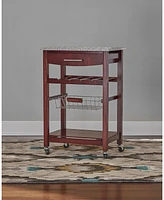 Kitchen Island with Granite Top