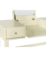 Jackson Vanity Set with Bench and Flip Up Mirror