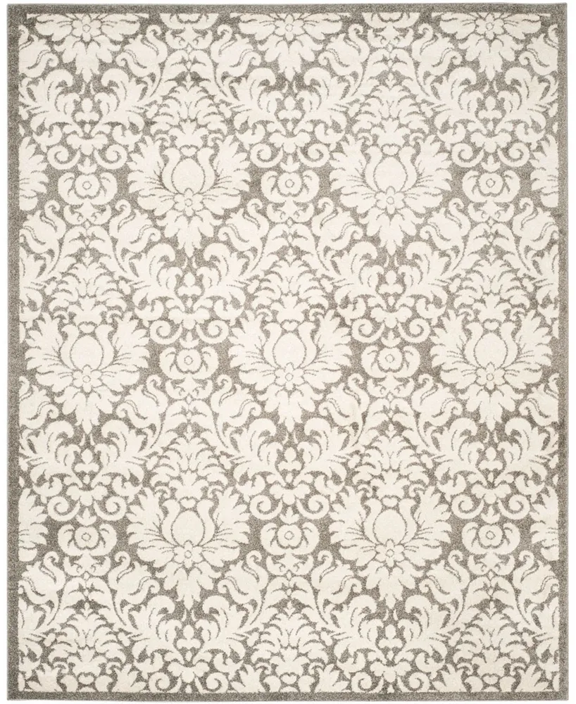 Safavieh Amherst AMT427 Dark Gray and Beige 9' x 12' Area Rug