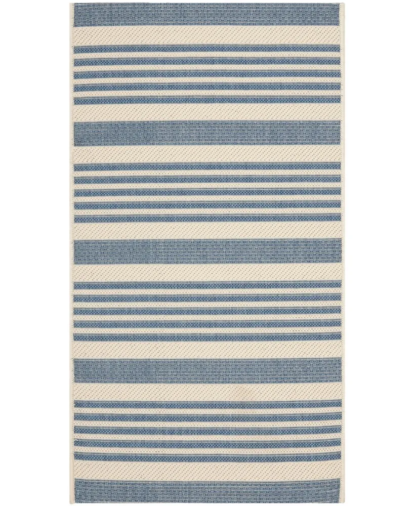 Safavieh Courtyard CY6062 and Beige 2'7" x 5' Sisal Weave Outdoor Area Rug