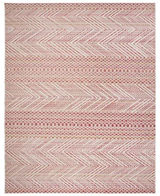 Safavieh Montage MTG181 Pink and Multi 9' x 12' Outdoor Area Rug