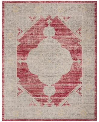 Safavieh Montage MTG373 Rose and Gray 9' x 12' Outdoor Area Rug