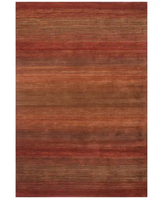 Bayside Bay-200 Rust 3'6" x 5'6" Area Rug