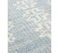 Carah Crh-108 Light Blue 2'6" x 8' Runner Area Rug