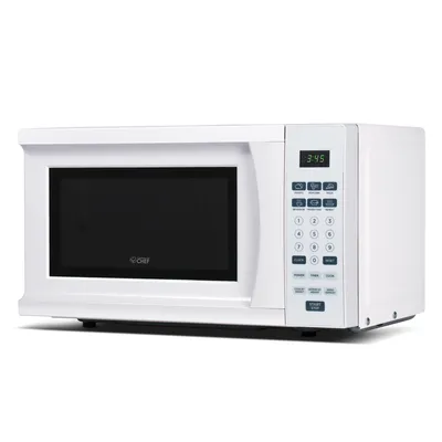 0.7 Cu. Ft. White Counter Top Microwave