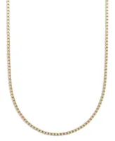 Giani Bernini 18k Gold Over Sterling Silver Necklaces 18 30 Box Chain