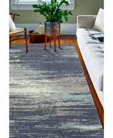 Closeout! Medley 5445A Blue 7'6" x 9'6" Area Rug