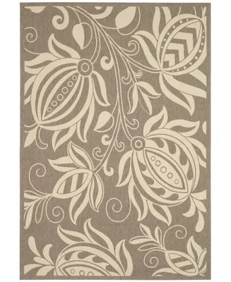 Safavieh Courtyard CY2961 Natural and 9' x 12' Outdoor Area Rug