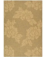 Safavieh Courtyard CY6957 Gold and Natural 2'7" x 5' Outdoor Area Rug