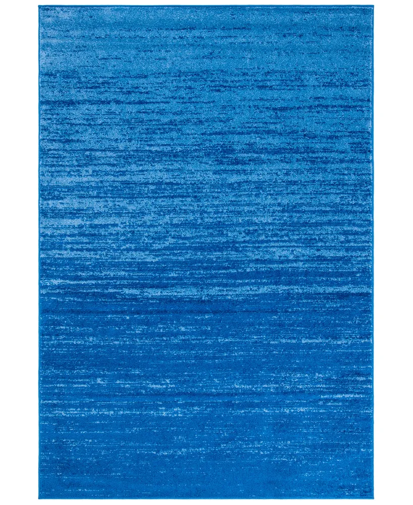 Safavieh Adirondack Light Blue and Dark Blue 4' x 6' Area Rug