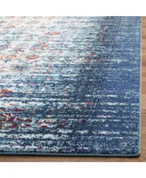 Safavieh Monaco MNC208 Blue and Ivory 6'7" x 9'2" Area Rug