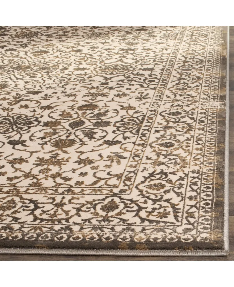 Safavieh Brilliance BRL504 Cream and Bronze 4' x 6' Area Rug