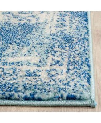 Safavieh Evoke Evk256 Blue Ivory Area Rug Collection