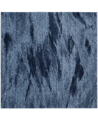 Safavieh Retro RET2891 Light Blue and Blue 8' x 8' Square Area Rug