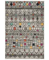 Safavieh Adirondack Light Gray and Fuchsia 4' x 6' Area Rug