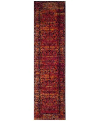 Safavieh Vintage Hamadan VTH216 Orange 2'2" x 8' Runner Area Rug