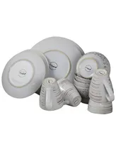 Elama Malibu Sands 16 Pc. Dinnerware Set, Service for 4