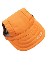 Pet Life 'Cap-Tivating' Uv Protectant Adjustable Fashion Dog Hat Cap