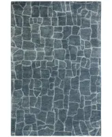 Bb Rugs Elements Elm-219 Marine 5' x 7'6" Area Rug